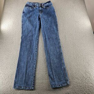 Wrangler Jeans‎ Women 5 (34x33) Blue Retro Mae Cowgirl Mid Rise Straight Western